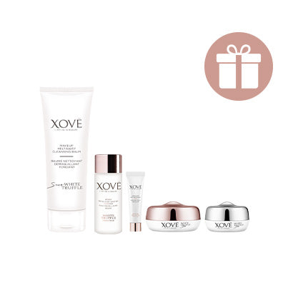 HK$1,600額滿禮遇，即可獲贈白松露護膚體驗裝乙套(價值 HK$1,370)及*免費獲贈  XOVĒ SPA 指定療程